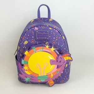 2025 Disney Parks EPCOT Festival of the Arts Figment Loungefly Backpack New NWT
